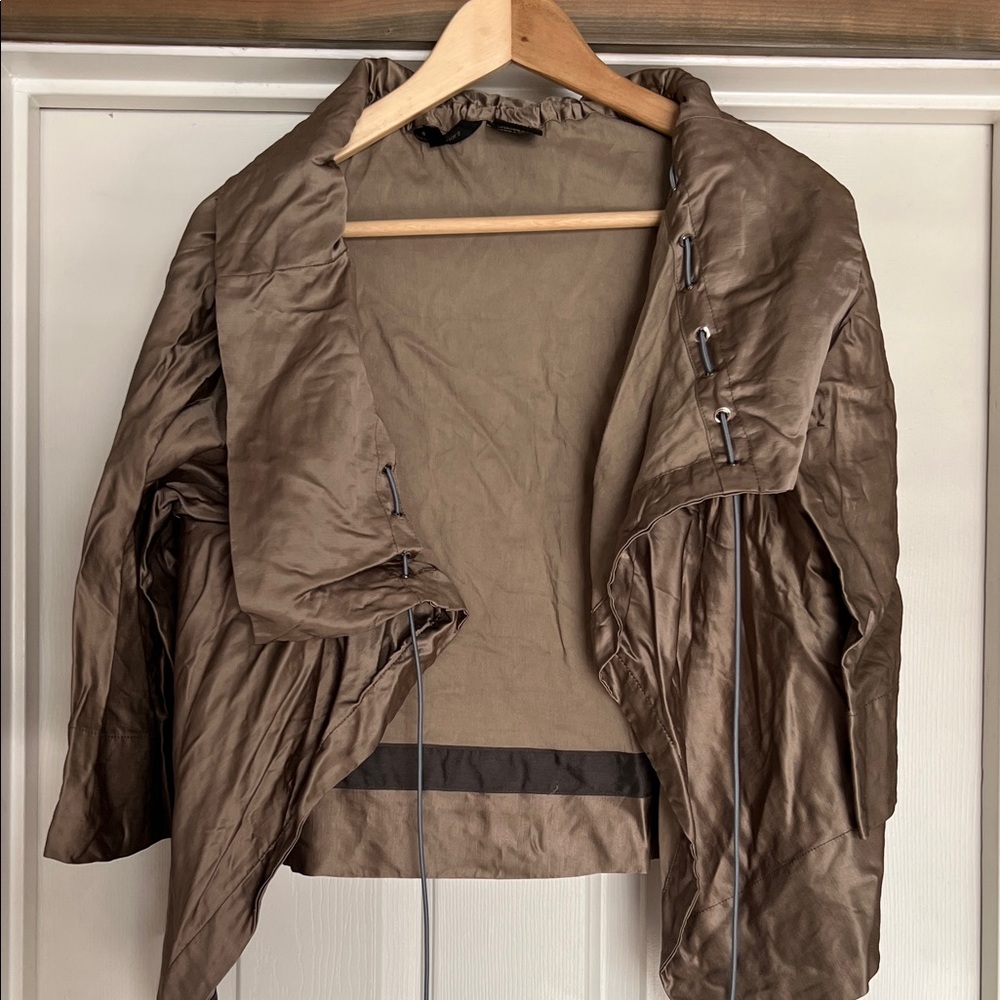 Rozae Nichols Olive Utility Jacket